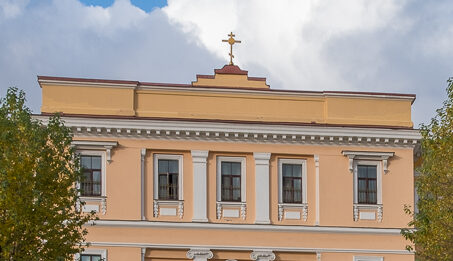 Монастырь посетила группа студентов Санкт-Петербургской духовной академии.