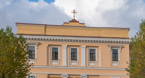 Монастырь посетила группа студентов Санкт-Петербургской духовной академии.