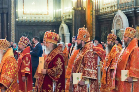 Святейший Патриарх Московский и всея Руси Кирилл наградил насельников и клириков Саввино-Сторожевского ставропигиального монастыря.