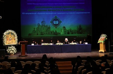 Наместник Обители принял участие в XXXIV Международных Рождественских образовательных чтениях по направлению «Древние монашеские традиции в условиях современности»